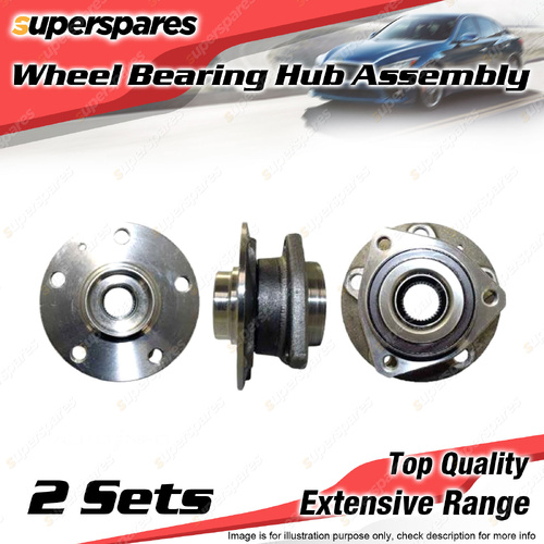 2x Front Wheel Bearing Hub Ass for Cupra Ateca 5F Leon KL Hub Rear Pilot 80mm