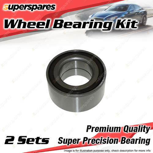 2x Front Wheel Bearing Kit for Toyota Allion A15 NZT260 1.5L Premio ZRT260 1.8L