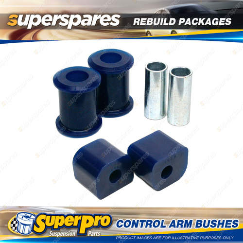 Front SuperPro Control Arm Lower Bush Kit for Holden Barina MF MH 1989-1994