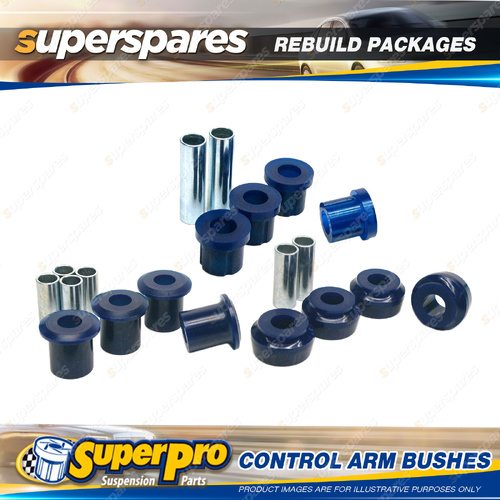 Front SuperPro Control Arm Bush Rebuild Kit for Nissan Ute 720 1980-1986