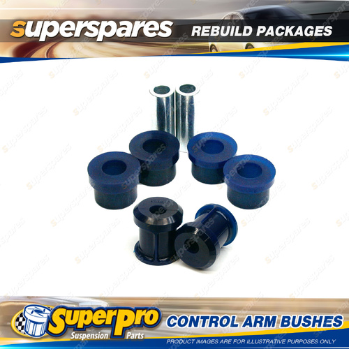 Front SuperPro Control Arm Bush Kit for Mitsubishi Galant HG HH 1988-1993