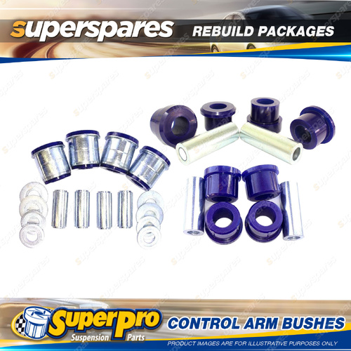 Front SuperPro Control Arm Bush Kit for Toyota LandCruiser 100 Series 1998-2007