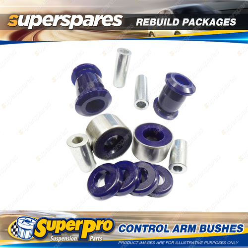 Front SuperPro Control Arm Bush Rebuild Kit for Mazda 2 DE 2007-2015