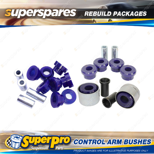 Front SuperPro Control Arm Bush Rebuild Kit for Nissan 370Z Z34 2009-On