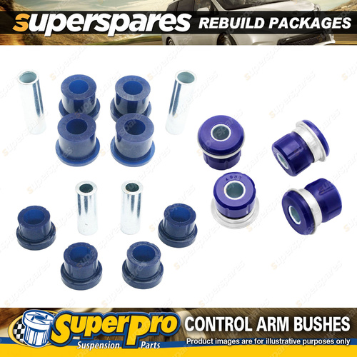 Front SuperPro Control Arm Bush Kit for Mitsubishi Pajero NH NJ NK NL 1991-2000