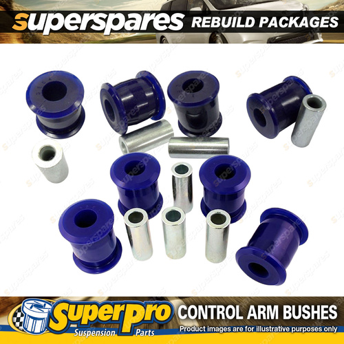 Front SuperPro Control Arm Bush Kit for Jeep Wrangler JK 2007-on Premium Quality
