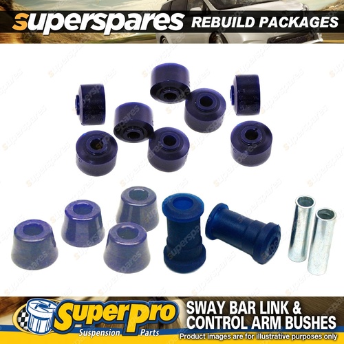 Front SuperPro Control Arm Sway Bar Bush Kit for Toyota Corolla E20 E25 E26