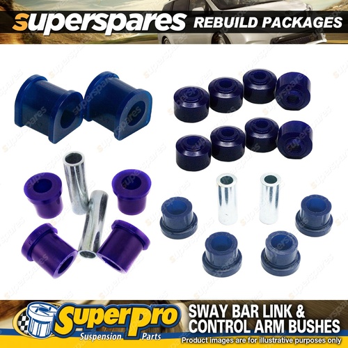 Front SuperPro Control Arm Sway Bar Bush Kit for Pajero NA NB NC ND NE NF NG