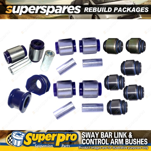 Rear SuperPro Control Arm Sway Bar Bush Kit for Ford Territory SZ AWD 2011-on