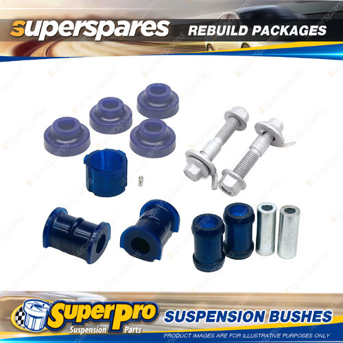 Full Front SuperPro Suspenison Bush Kit for Ford Festiva WA 1991-1994