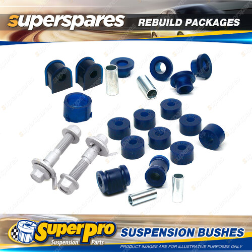 Front SuperPro Suspenison Bush Kit for Ford Laser KA KB Meteor GA GB 1981-1985
