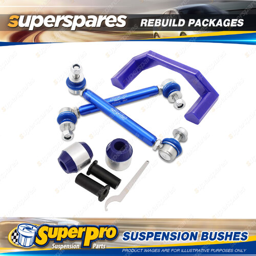 Full Front SuperPro Suspenison Bush Kit for Ford Mustang S550 2014-ON