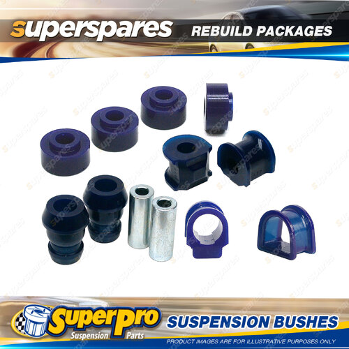 Full Front SuperPro Suspenison Bush Kit for Ford Orion Mk 3 1990-1993