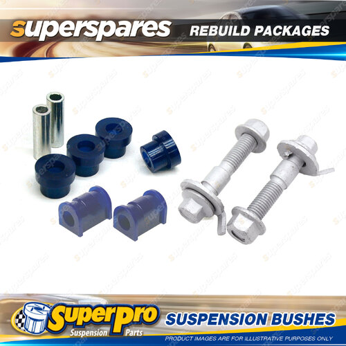 Front SuperPro Suspenison Bush Kit for Holden Barina MB Only 1985-1989
