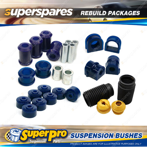 Front SuperPro Suspenison Bush Kit for Holden Camira JA JB JD JE Manual 82-89