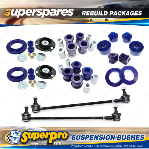 Front SuperPro Suspenison Bush Kit for Holden Colorado RG 4WD 2WD Hi-Rider 12-13