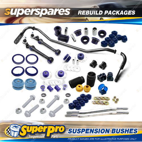 Front SuperPro Suspenison Bush Kit for Holden Commodore VT Sedan Wagon 97-00