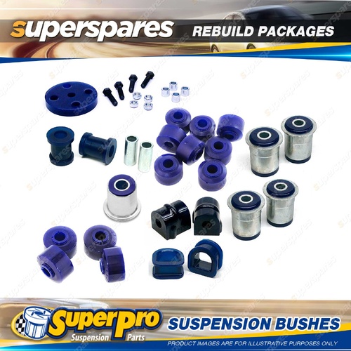 Front SuperPro Suspenison Bush Kit for Holden Gemini TX TC TD TE TF TG 75-85