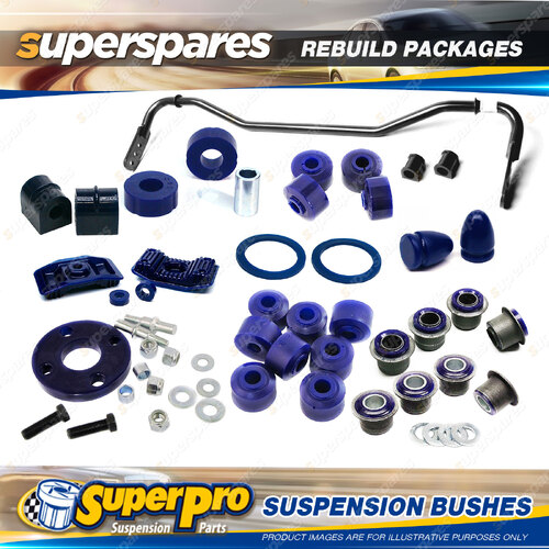 Front SuperPro Suspenison Bush Kit for Holden H Series HT HG 1968-1971