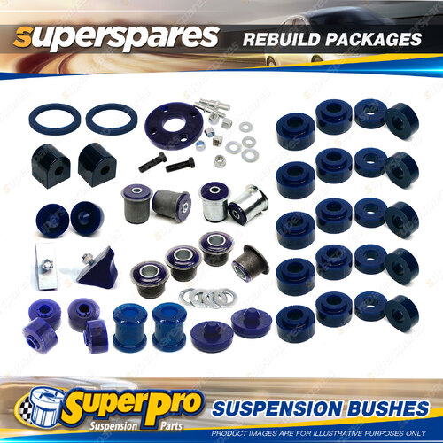 Front SuperPro Suspenison Bush Kit for Holden Statesman HQ HX HZ 71-1980