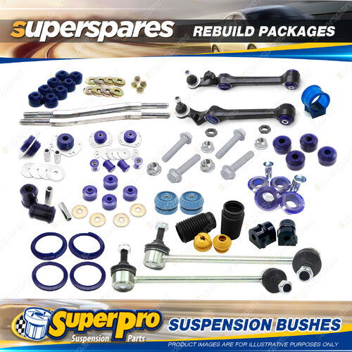 Front SuperPro Suspenison Bush Kit for Holden Statesman WH WK WL 2000 - 2006