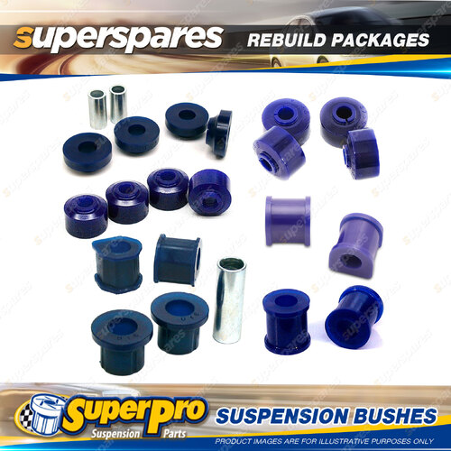 Front SuperPro Suspenison Bush Kit for Mitsubishi Express SA SB SC SD 4WD 81-86