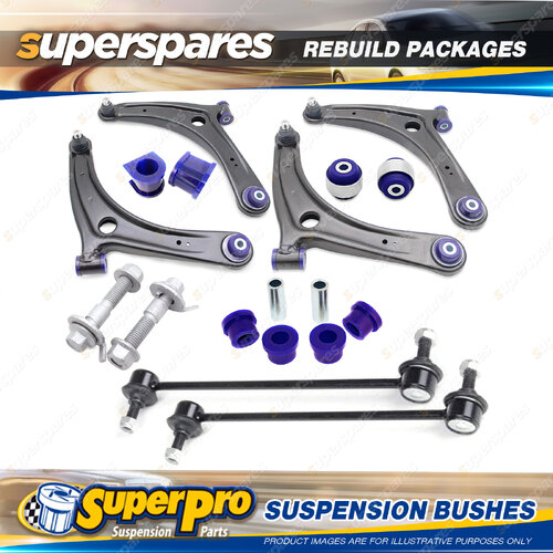 Front SuperPro Suspenison Bush Kit for Mitsubishi Lancer CJ CY 2007-2017