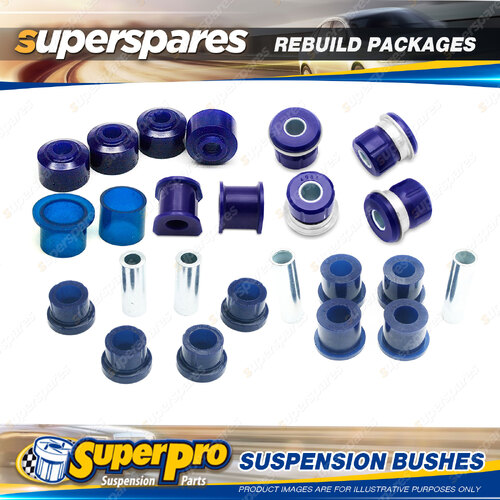 Front SuperPro Suspenison Bush Kit for Mitsubishi Pajero NH NJ 1991-2000