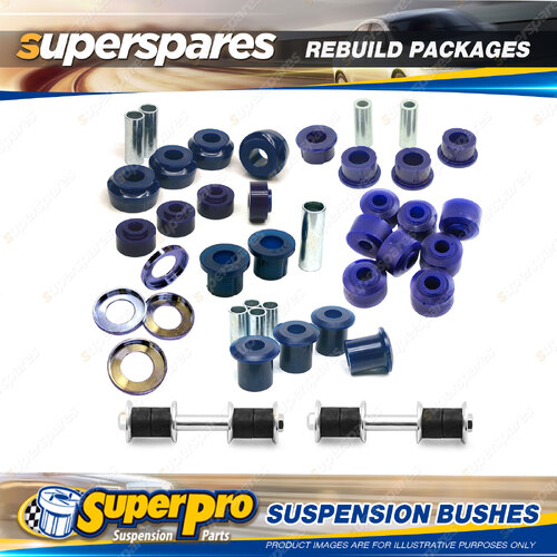 Front SuperPro Suspenison Bush Kit for Nissan Pathfinder WD21 2WD 86-1995
