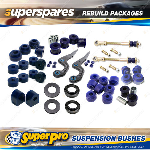 Front SuperPro Suspenison Bush Kit for Nissan Patrol Y60 GQ Wagon Y61 GU Cab