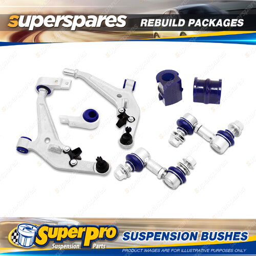 Front SuperPro Suspenison Bush Kit for Nissan X-Trail T30 2002-2007