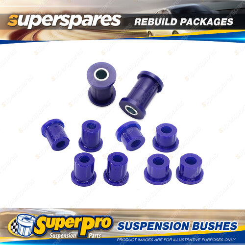 Front SuperPro Suspenison Bush Kit for Toyota Blizzard LD10 1982-1983