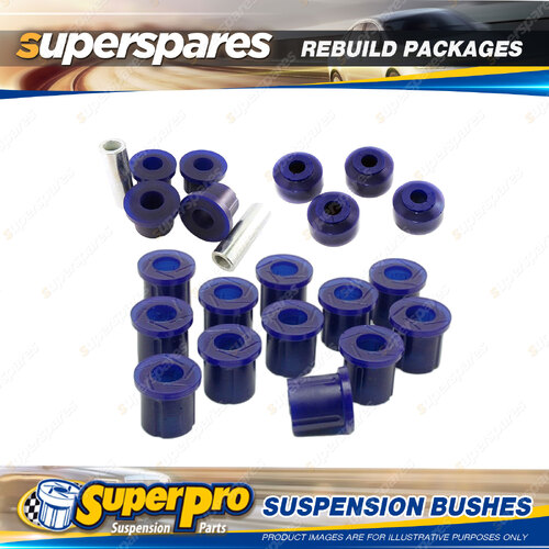 Front SuperPro Suspenison Bush Kit for Toyota Dyna RU30 1977-1984