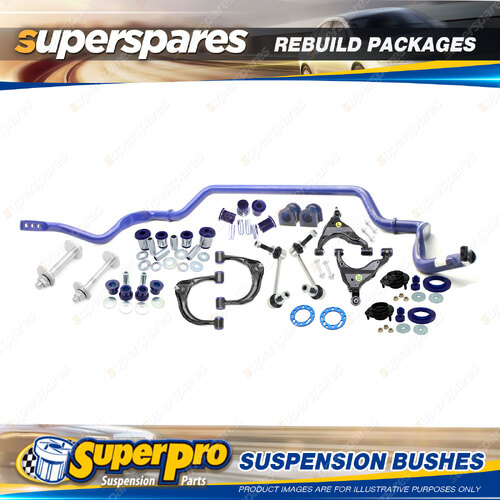 Front SuperPro Suspenison Bush Kit for Toyota Fj Cruiser GSJ15 4WD 09-18