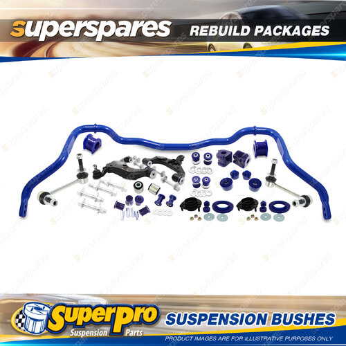 Front SuperPro Suspenison Bush Kit for Toyota Fortuner GUN156 4WD 2015-on