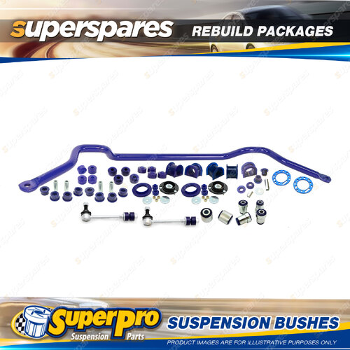 Front SuperPro Suspenison Bush Kit for Toyota Prado 90 Series 1995-2002