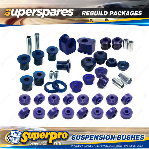 Front + Rear SuperPro Suspenison Bush Kit for Ford F100 2WD 06/1979-12/1980