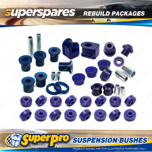 Front + Rear SuperPro Suspenison Bush Kit for Ford F100 2WD 1/1981 - 3/1992