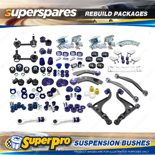 Front + Rear SuperPro Suspenison Bush Kit for Ford Fairlane BA BF 05/2006-07