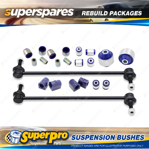Front + Rear SuperPro Suspenison Bush Kit for Ford Mondeo MA MB MC 2007-2015