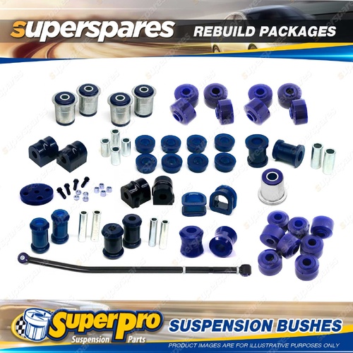 F+R SuperPro Suspenison Bush Kit for Holden Gemini TX TC TD TE TF TG 75-85