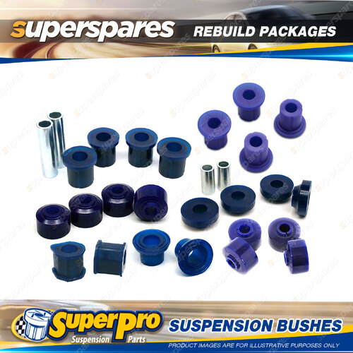 F+R SuperPro Suspenison Bush Kit for Mitsubishi Express SA SB SC SD 2WD 81-86