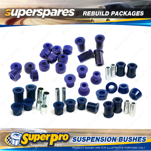 F+R SuperPro Suspenison Bush Kit for Mitsubishi Express SD SE SF SG SH SJ 4WD