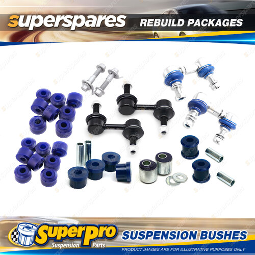 Front + Rear SuperPro Suspenison Bush Kit for Mitsubishi Lancer CB GSR 88-92