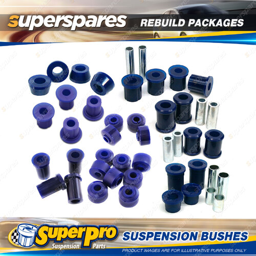 F+R SuperPro Suspenison Bush Kit for Mitsubishi Starwagon SD SE SF SG SH SJ 4WD