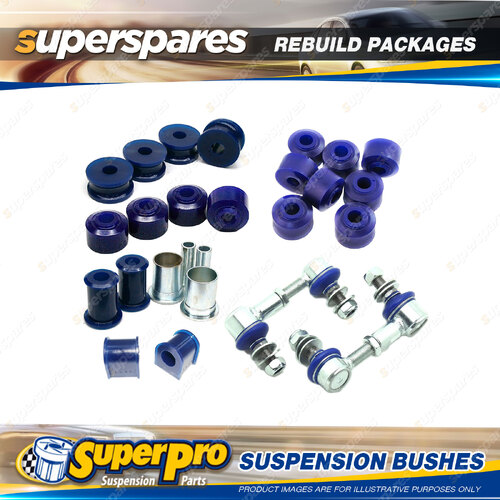 Front + Rear SuperPro Suspenison Bush Kit for Nissan 300 ZX Z31 1987-1990