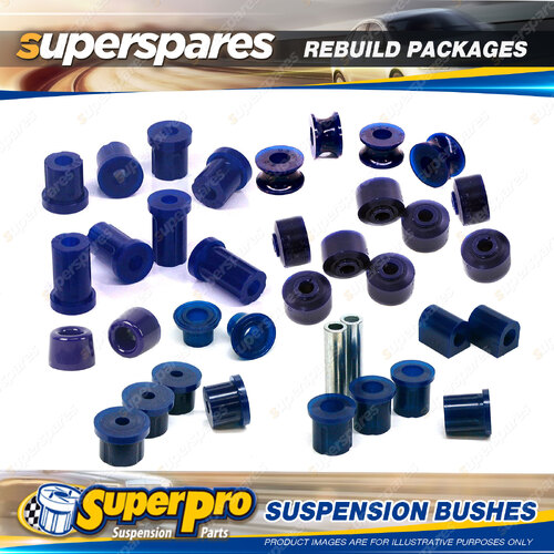 Front Rear SuperPro Suspenison Bush Kit for Nissan Datsun 1200 B110 Sedan 70-74