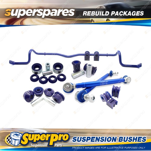 F+R SuperPro Suspenison Bush Kit for Nissan Pulsar C12 Hatch incl. SSS 13-ON