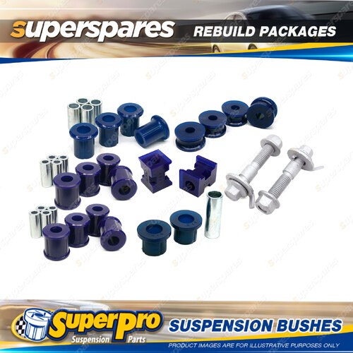 F+R SuperPro Suspenison Bush Kit for Nissan Serena C23M Coil spring 1992-2001