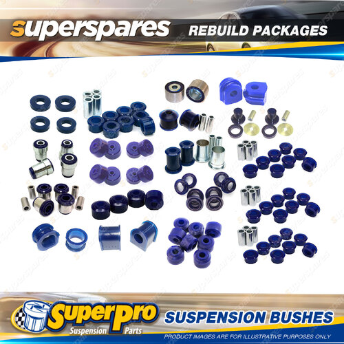 F+R SuperPro Suspenison Bush Kit for Nissan Skyline R32 RWD GTS only 89-93